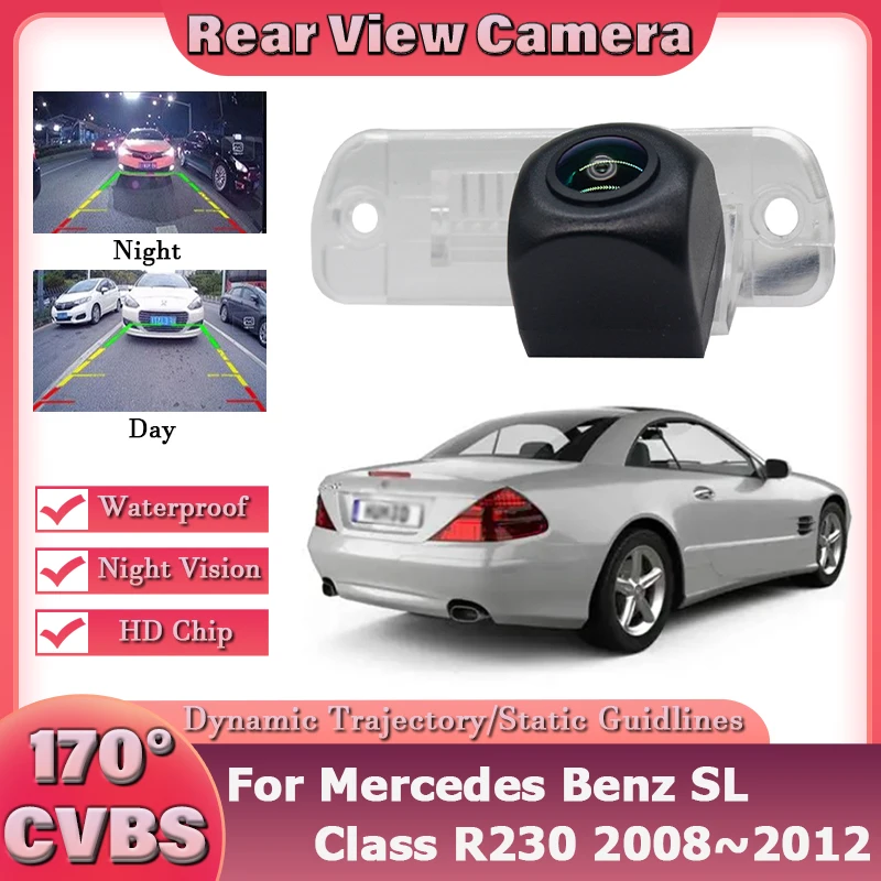 Автомобильная камера заднего вида с объективом FishEye для Mercedes Benz SL Class R230 2008 ~ 2012 для MB M Class W164 ML 2005 ~ 2011 HD CCD Водонепроницаемая
Автомобильная камера заднего вида с объективом FishEye для Mercedes Benz SL Class R230 2008 ~ 2012 для MB M Class W164 ML 2005 ~ 2011 HD CCD Водонепроницаемая