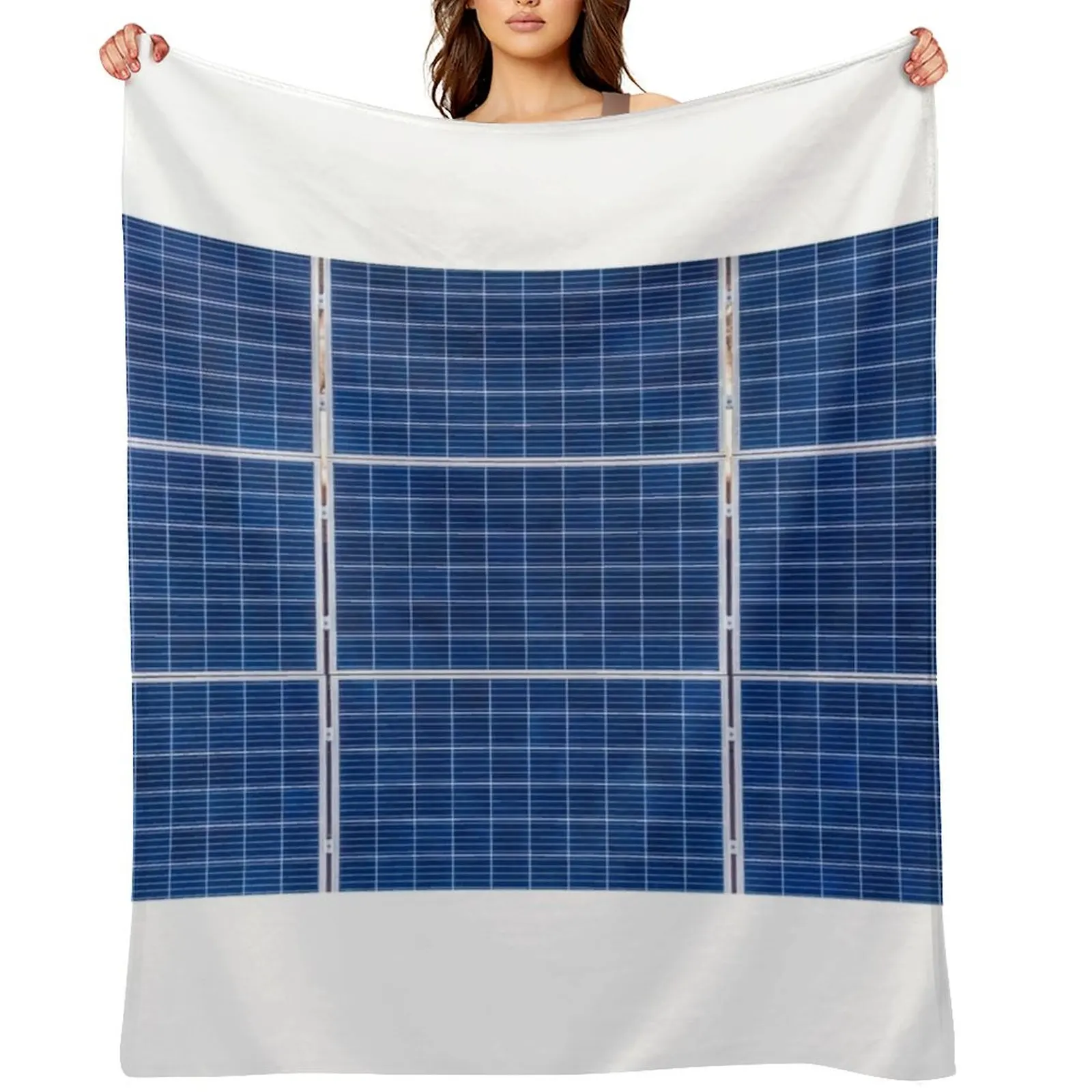 Solar panel texture Throw Blanket blankets ands Camping Summer Retros Blankets
Solar panel texture Throw Blanket blankets ands Camping Summer Retros Blankets