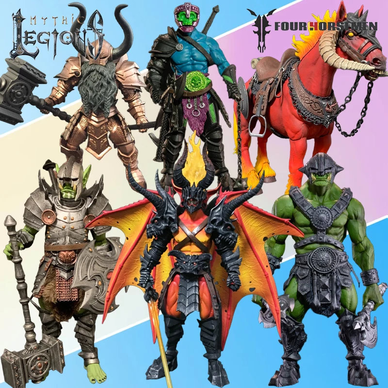 Студия «Четыре всадника», серия «Настоящие мифические легионы», «Легион Ареттона», гигантская огра, балагушка, боевой конь», подвижная модель
Студия «Четыре всадника», серия «Настоящие мифические легионы», «Легион Ареттона», гигантская огра, балагушка, боевой конь», подвижная модель