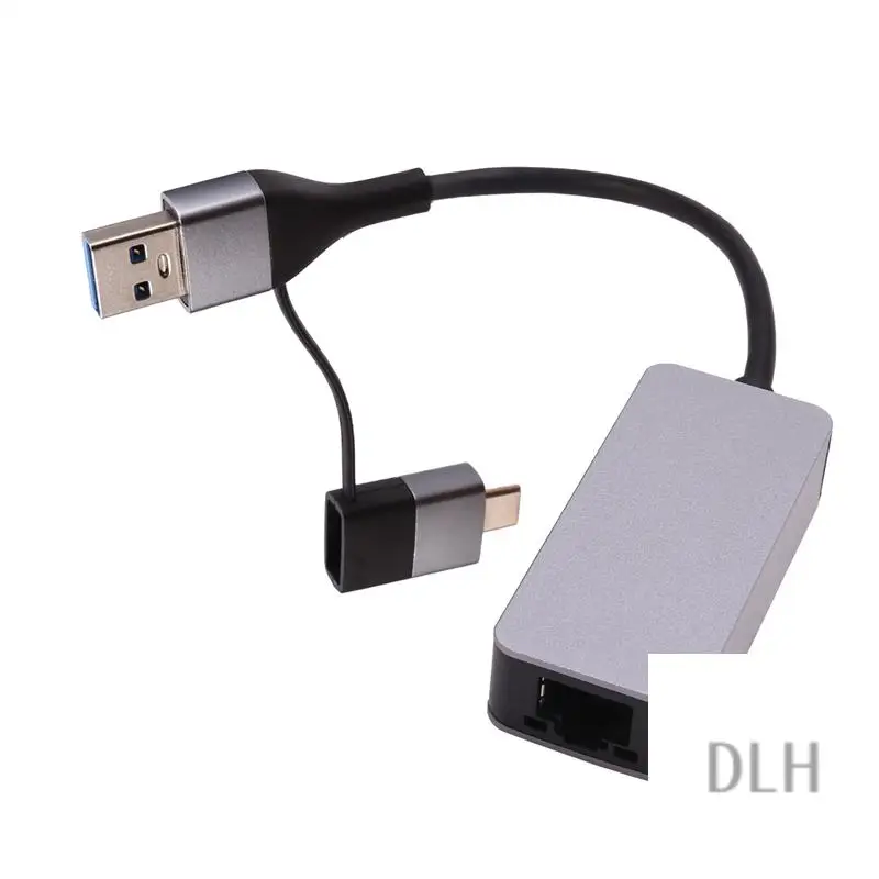 VO-2.5G Ethernet Adapter Type-C USB 3.0 To RJ45 LAN 2500Mbps Network Card 2.5 Gigabit Converter For NAS Laptop PC
VO-2.5G Ethernet Adapter Type-C USB 3.0 To RJ45 LAN 2500Mbps Network Card 2.5 Gigabit Converter For NAS Laptop PC