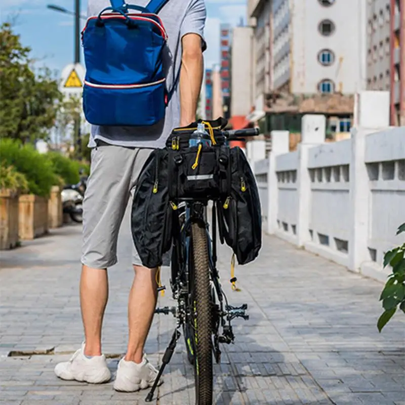 Bike Saddle Bag Bicycles Rear Rack Organizer Waterproof Multi Purpose Saddle Bag For Travel Camping Adventure Outdoor
Bike Saddle Bag Bicycles Rear Rack Organizer Waterproof Multi Purpose Saddle Bag For Travel Camping Adventure Outdoor