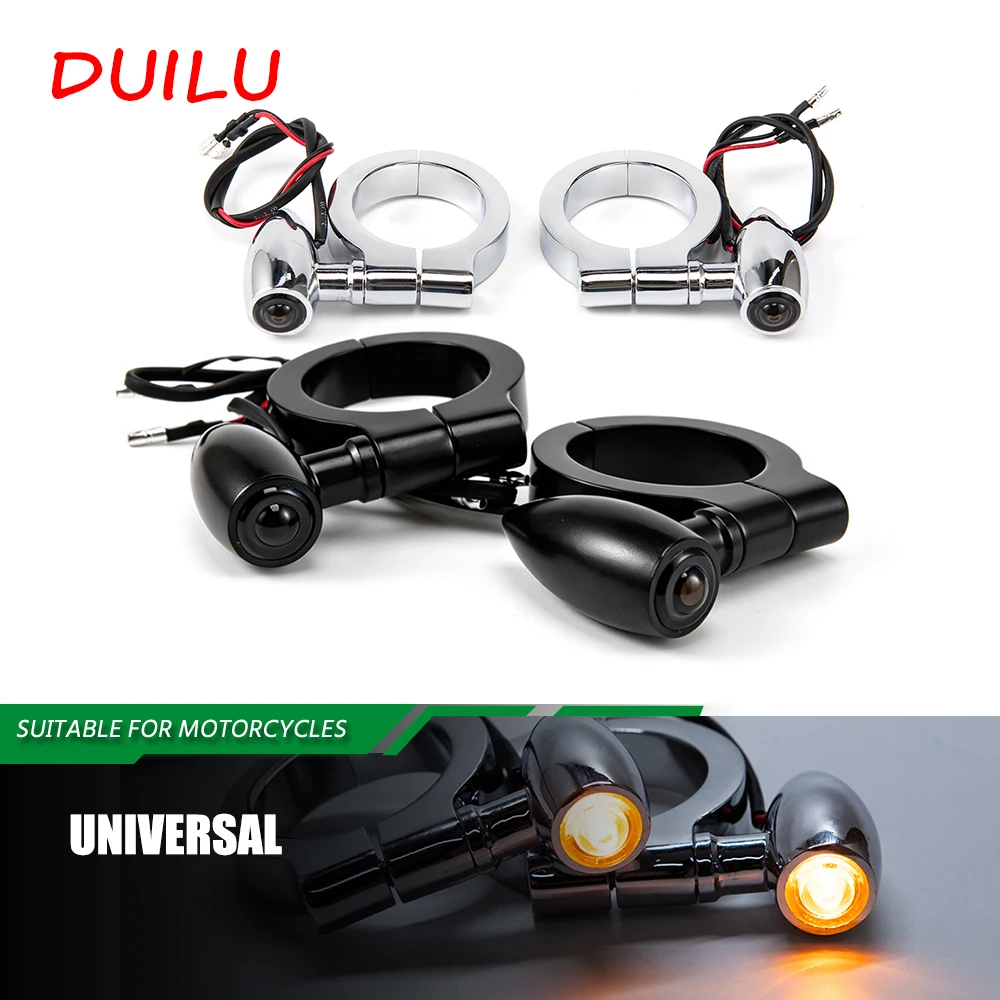 Motorcycle Accessories 41mm Fork Tube LED Turn Signal Light Amber Blinker Flasher Lamp led Universal For Yamaha For Harley MT09
Motorcycle Accessories 41mm Fork Tube LED Turn Signal Light Amber Blinker Flasher Lamp led Universal For Yamaha For Harley MT09