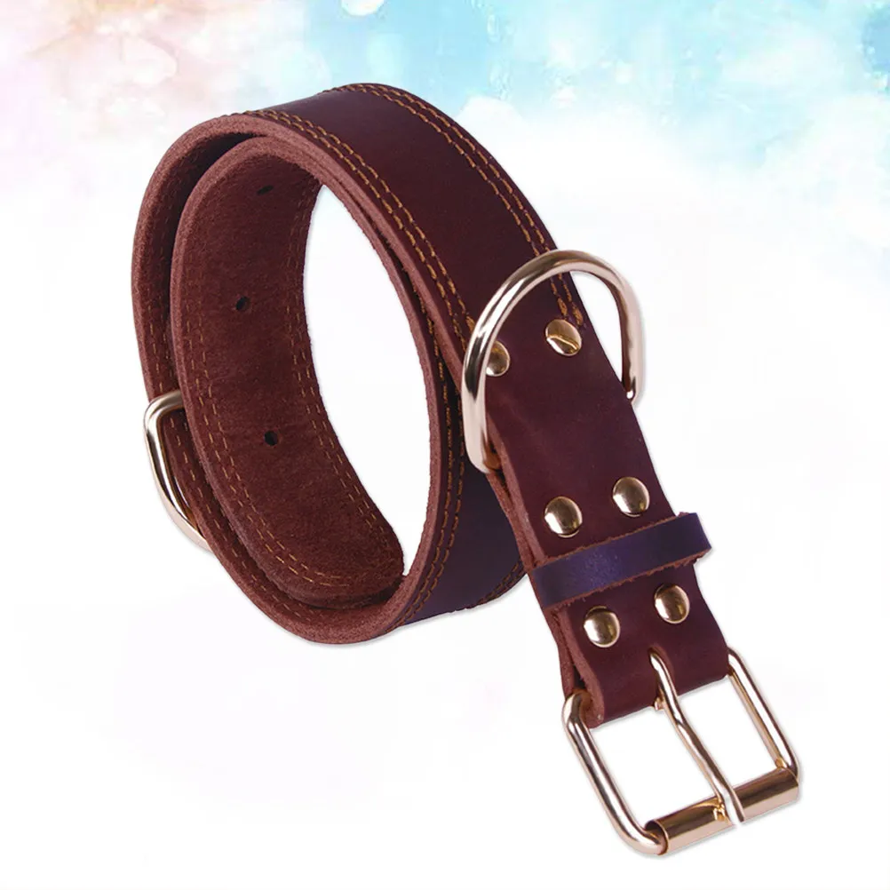 Dog Collar for Large Dogs Labrador Golden Retriever German Shepherd Handcrafted Rolled Edge Comfortable Padded
Dog Collar for Large Dogs Labrador Golden Retriever German Shepherd Handcrafted Rolled Edge Comfortable Padded