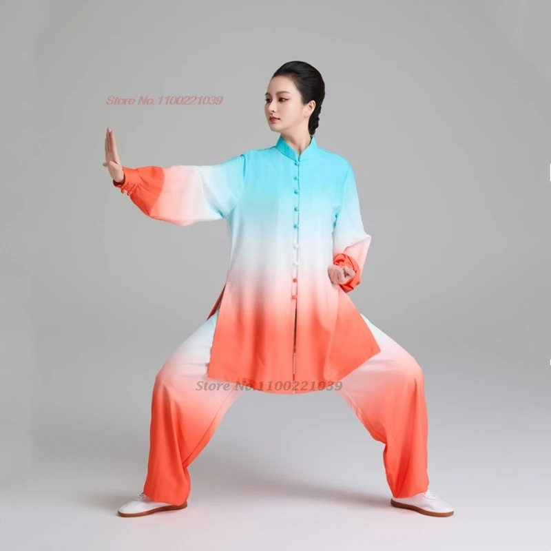 2025 chinese vintage tai chi wushu kungfu set martial arts tai chi traditional gradient color team performance training exercise
2025 chinese vintage tai chi wushu kungfu set martial arts tai chi traditional gradient color team performance training exercise