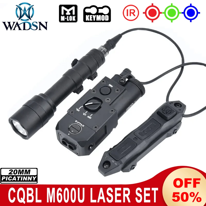 WADSN CQBL Metal Red IR Laser M600 M300 PLHV2 Flashlight With Dual Fuction Switch Suit Tactical Airsoft LED Hunting Weapon Light
WADSN CQBL Metal Red IR Laser M600 M300 PLHV2 Flashlight With Dual Fuction Switch Suit Tactical Airsoft LED Hunting Weapon Light