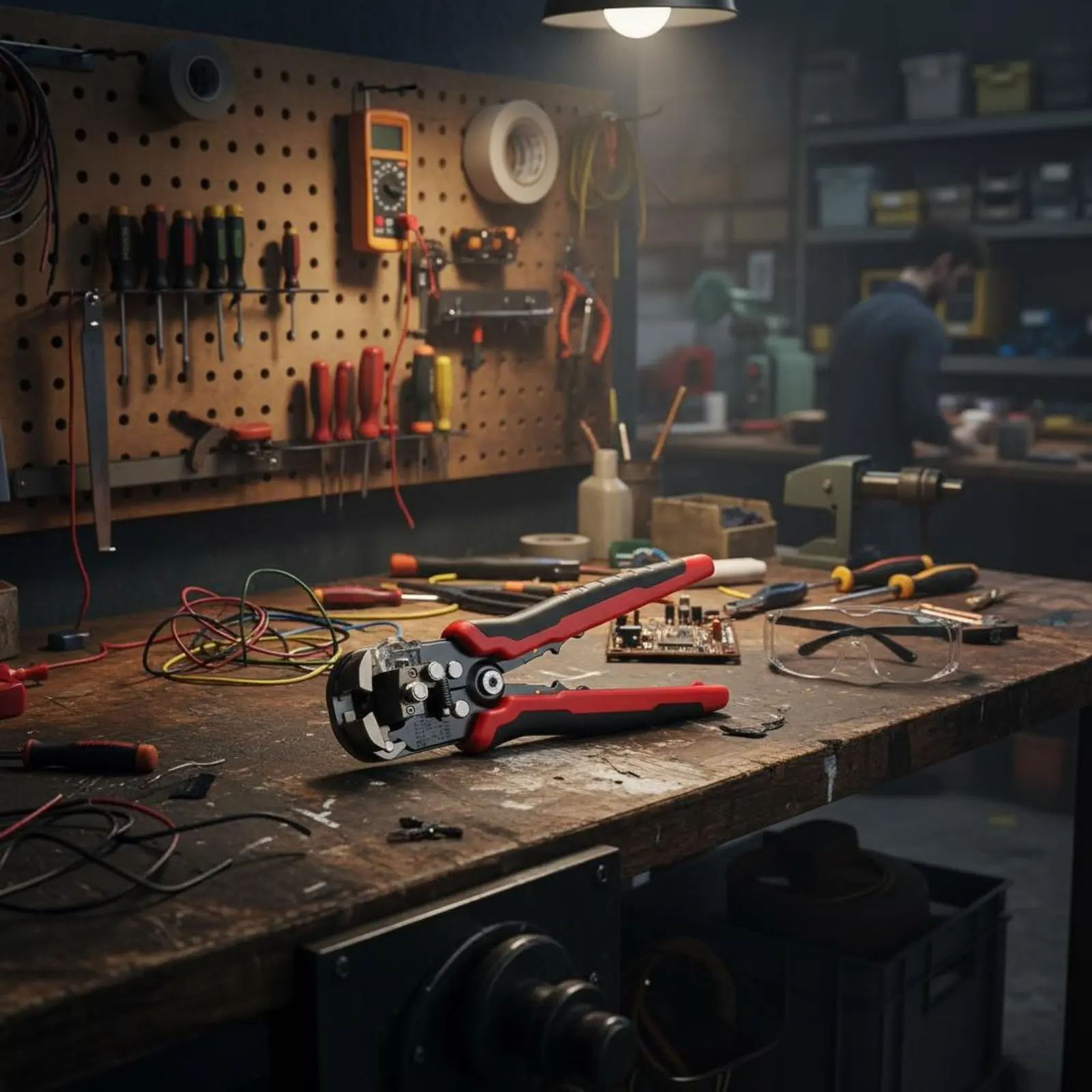 Self Adjusting Wire Stripper Compact Multifunction Wire Stripper Automatic Stripping Pliers Crimping Cutting for Electrical Work
Self Adjusting Wire Stripper Compact Multifunction Wire Stripper Automatic Stripping Pliers Crimping Cutting for Electrical Work