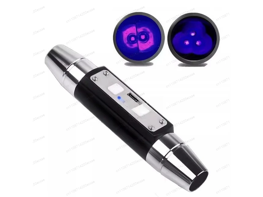 for Longwave & Shortwave UV Lamps 254nm 365nm 395nm Minerals Phosphor Detector Blacklight LED Flashlight with ZWB3 filter
for Longwave & Shortwave UV Lamps 254nm 365nm 395nm Minerals Phosphor Detector Blacklight LED Flashlight with ZWB3 filter