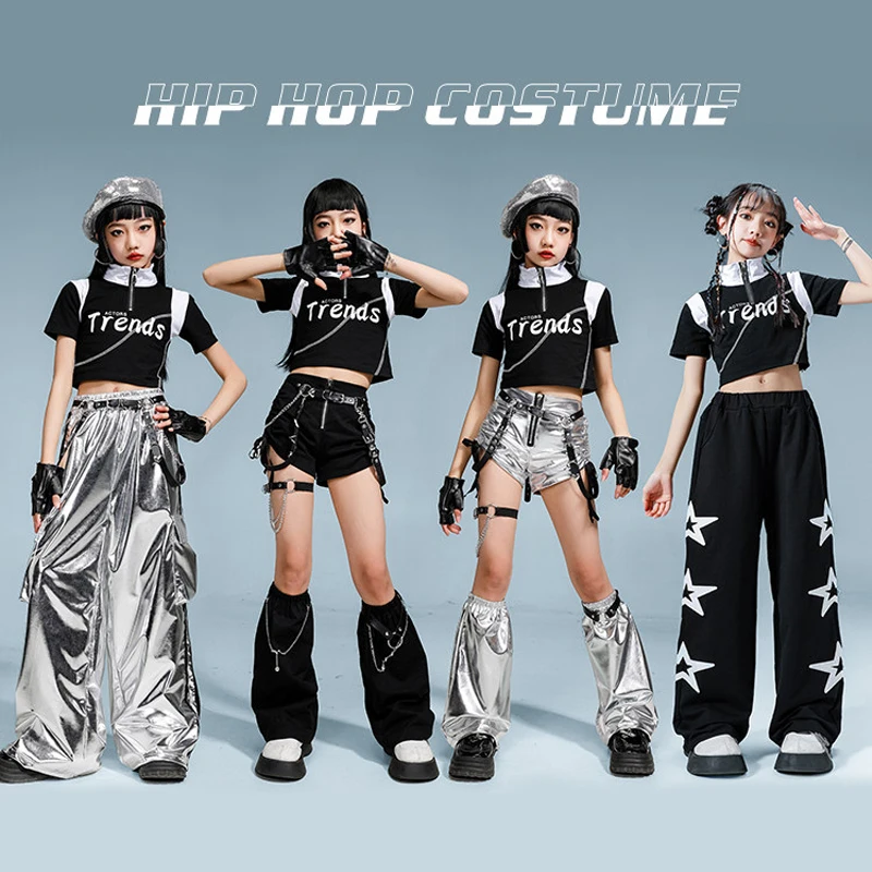 Детские крутые танцевальные костюмы в стиле хип-хоп, уличная одежда, одежда для джазовых танцев для девочек, детские костюмы для бальных танцев, сценическая одежда в стиле K-pop XS10987
Детские крутые танцевальные костюмы в стиле хип-хоп, уличная одежда, одежда для джазовых танцев для девочек, детские костюмы для бальных танцев, сценическая одежда в стиле K-pop XS10987