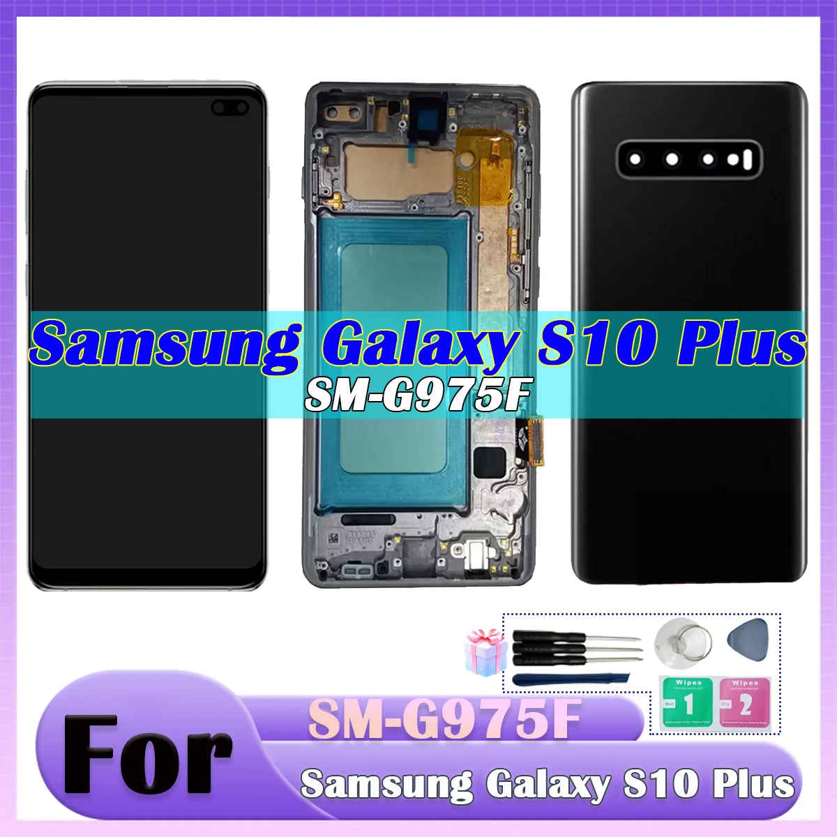 IPS Screen with Frame for Samsung Galaxy S10 Plus G975 G975F Lcd Display Digital Touch Screen for Samsung Galaxy s10+ Lcd Assemb
IPS Screen with Frame for Samsung Galaxy S10 Plus G975 G975F Lcd Display Digital Touch Screen for Samsung Galaxy s10+ Lcd Assemb