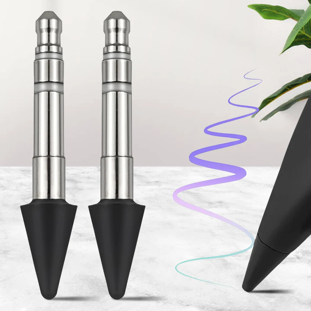 2Pcs Replacement Tips 4096 Levels Pressure High Sensitivity Pen Tips for Surface Laptop Studio/Surface Duo 2 Table Pen
2Pcs Replacement Tips 4096 Levels Pressure High Sensitivity Pen Tips for Surface Laptop Studio/Surface Duo 2 Table Pen
