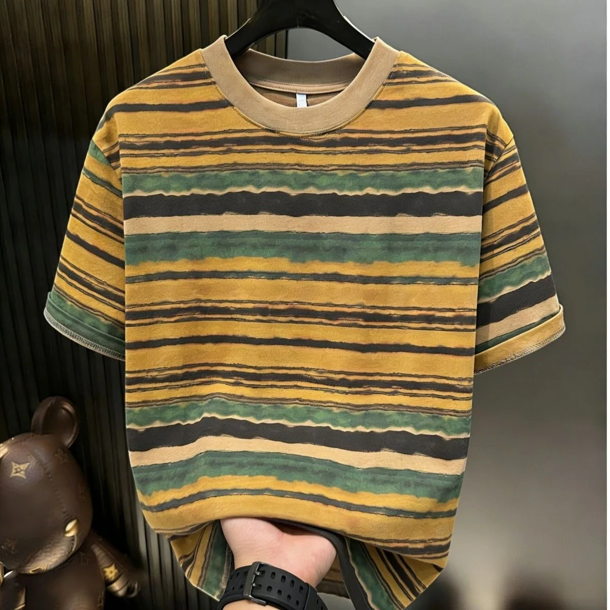 New Summer Fashion Trendy Retro Breathable Crew Neck T-Shirt Men's Casual Loose Fit Sports High Quality Plus Size Top M-3XL
New Summer Fashion Trendy Retro Breathable Crew Neck T-Shirt Men's Casual Loose Fit Sports High Quality Plus Size Top M-3XL