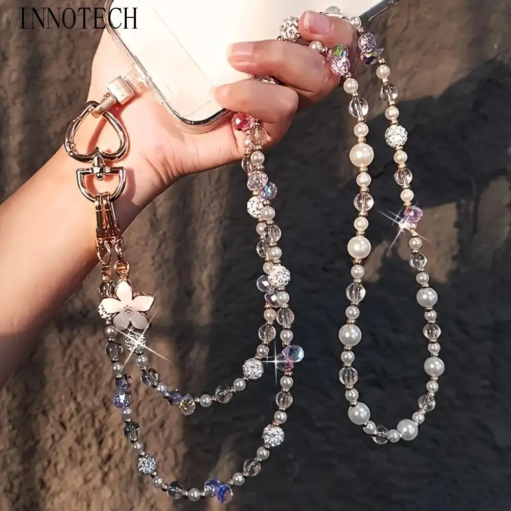 Цепочка для сумки, цепочка для телефона через плечо с бисером, универсальный ремешок через плечо для мобильного телефона с защитой от потерь, милые длинные шейные ремни для телефона
Цепочка для сумки, цепочка для телефона через плечо с бисером, универсальный ремешок через плечо для мобильного телефона с защитой от потерь, милые длинные шейные ремни для телефона