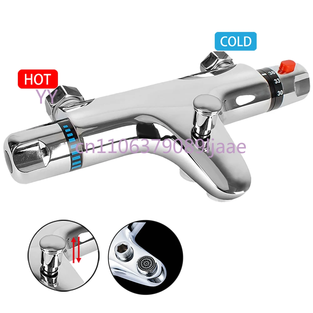 Bathroom Mixing Valve Hot And Cold Mixer Thermostatic Tap Thermostatic Shower Faucet Bathtub Faucet Bathroom Tool
Bathroom Mixing Valve Hot And Cold Mixer Thermostatic Tap Thermostatic Shower Faucet Bathtub Faucet Bathroom Tool