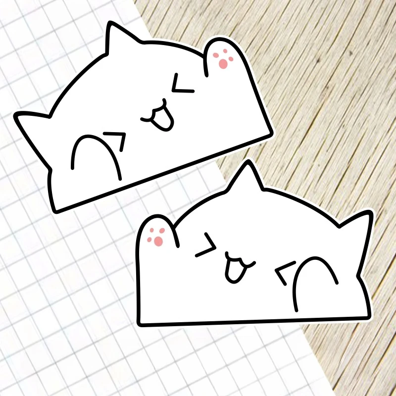 Kawaii Cartoon Cat Sticker Waterproof Vinyl Decal for Motorcycle Helmet Fuel Tank Car Electric Scooter Decor
Kawaii Cartoon Cat Sticker Waterproof Vinyl Decal for Motorcycle Helmet Fuel Tank Car Electric Scooter Decor