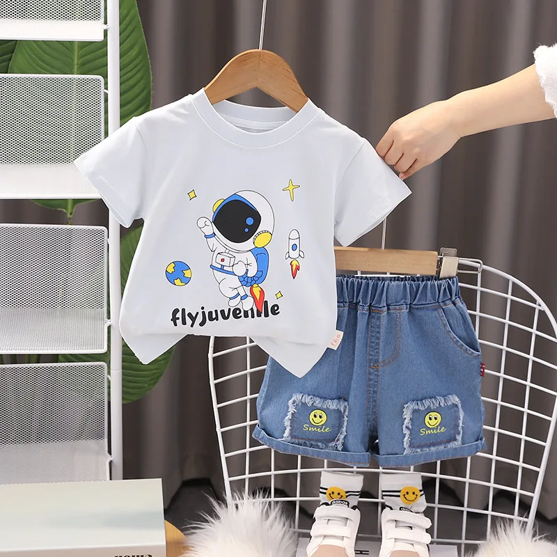 2024 Designer Baby Boy 18 Months Old Summer Clothes for Kids Cartoon Pullover Short Sleeve T-shirts and Shorts Boys Outfits Set
2024 Designer Baby Boy 18 Months Old Summer Clothes for Kids Cartoon Pullover Short Sleeve T-shirts and Shorts Boys Outfits Set