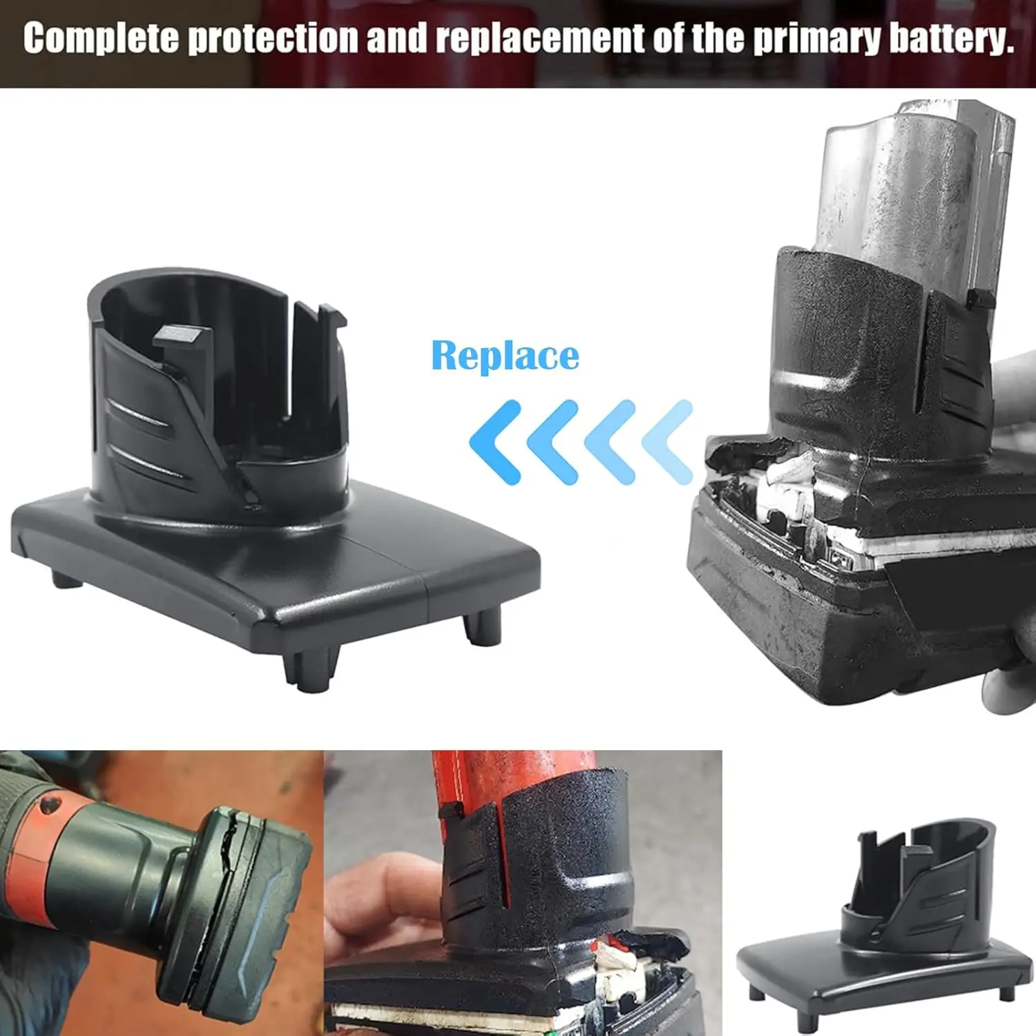 Замена батарейного отсека M12, для Milwaukee M12 12 В, верхняя пластиковая коробка, ремонтный комплект защиты аккумулятора
Замена батарейного отсека M12, для Milwaukee M12 12 В, верхняя пластиковая коробка, ремонтный комплект защиты аккумулятора