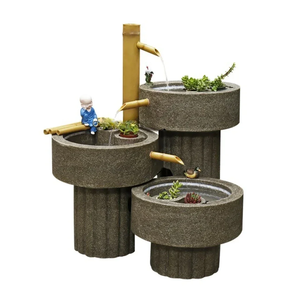 Garden Flowing Water Ornaments Stonewashed Japanese Style Waterscape Ornamental Garden Yard Landscaping Decoration
Garden Flowing Water Ornaments Stonewashed Japanese Style Waterscape Ornamental Garden Yard Landscaping Decoration