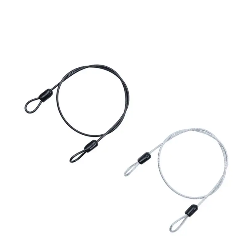 1M Double Loop Steel Cable 3 Digit Resettable Lock Travel Luggage Safe Wire Password Padlock
1M Double Loop Steel Cable 3 Digit Resettable Lock Travel Luggage Safe Wire Password Padlock