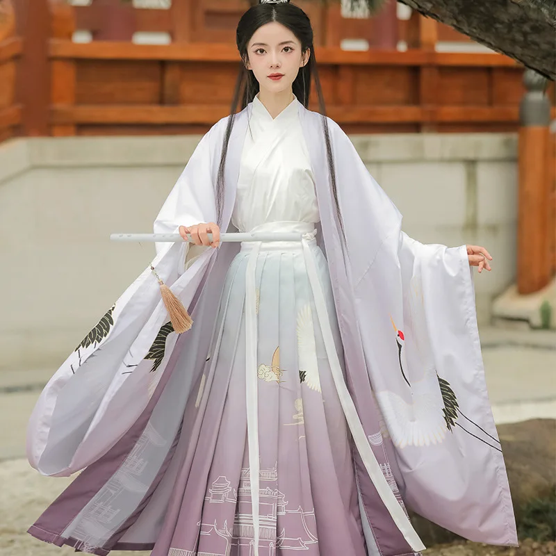 YJ26 Original Hanfu female Chinese wind big sleeve shirt collar waist skirt ancient male couple style spring and summer
YJ26 Original Hanfu female Chinese wind big sleeve shirt collar waist skirt ancient male couple style spring and summer
