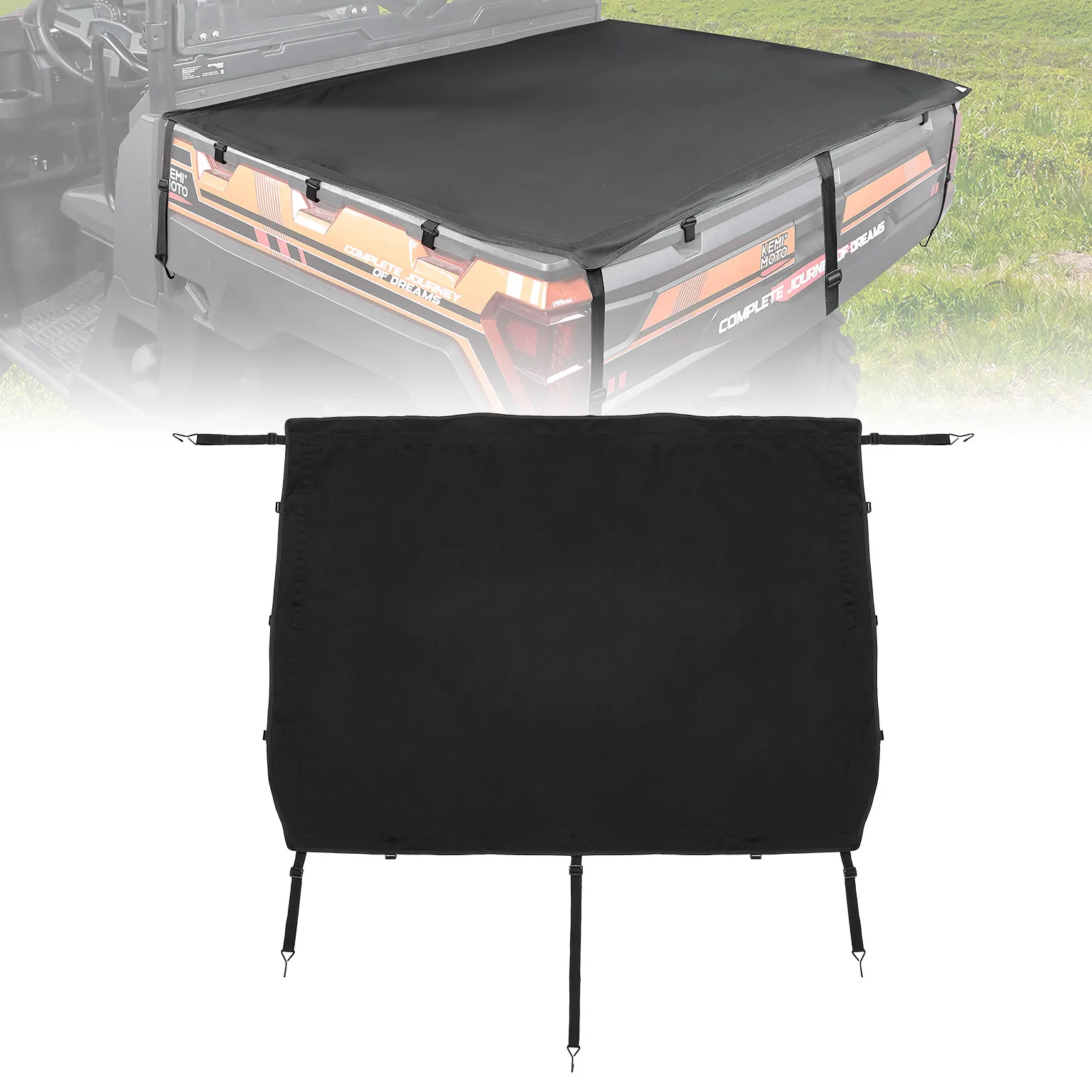UTV Canvas Soft Cargo Bed Cover Compatible with Polaris Compatible with Polaris Ranger 1000 / XP 1000 900 570 2013-2024
UTV Canvas Soft Cargo Bed Cover Compatible with Polaris Compatible with Polaris Ranger 1000 / XP 1000 900 570 2013-2024
