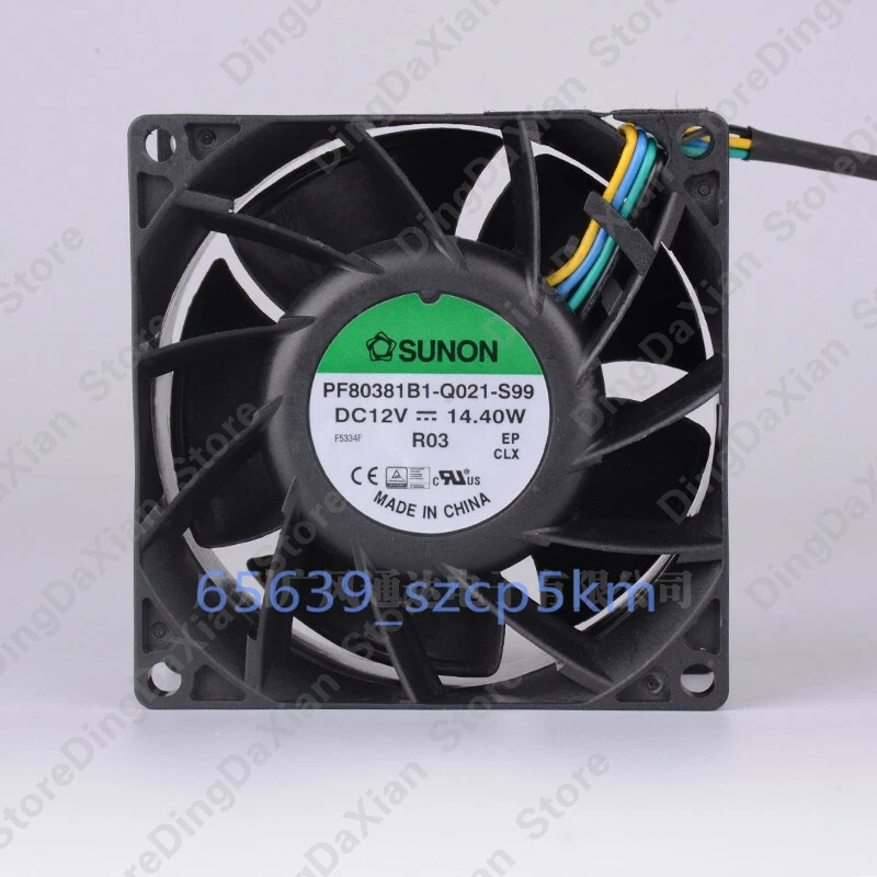 d 1PCS High Speed Booster 4-Pin PWM Fan For Sunon PF80381B1-Q021-S99 | 12V 14.4W 80×80×38mm 8CM
d 1PCS High Speed Booster 4-Pin PWM Fan For Sunon PF80381B1-Q021-S99 | 12V 14.4W 80×80×38mm 8CM