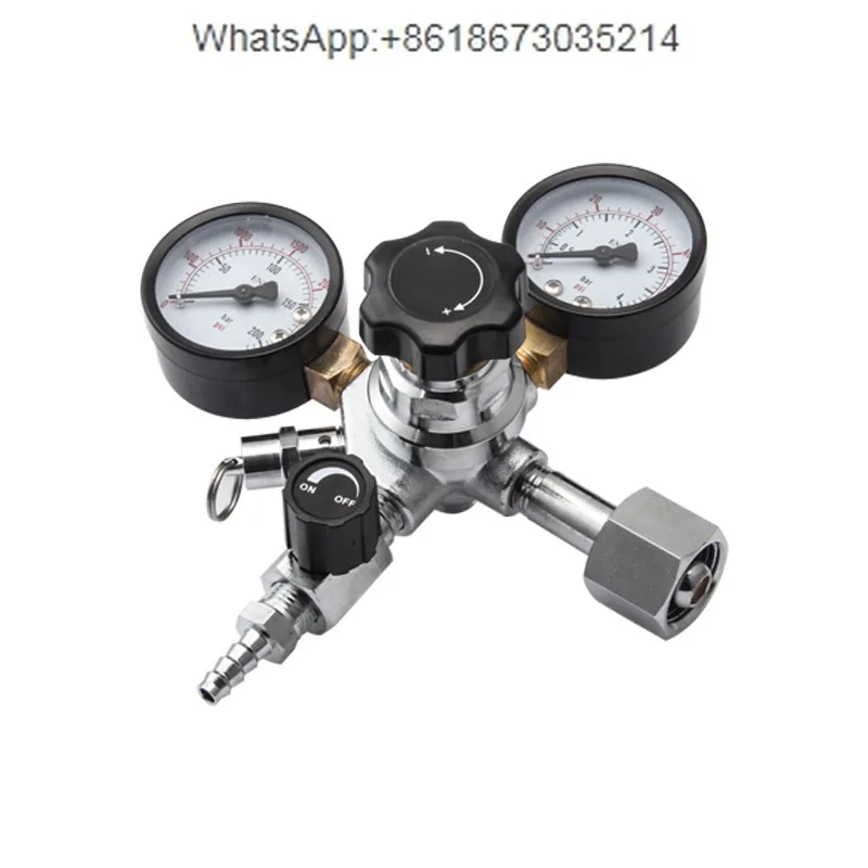 Beer brewing machine American standard European standard double stage carbon dioxide pressure reducing valve G5/8
Beer brewing machine American standard European standard double stage carbon dioxide pressure reducing valve G5/8
