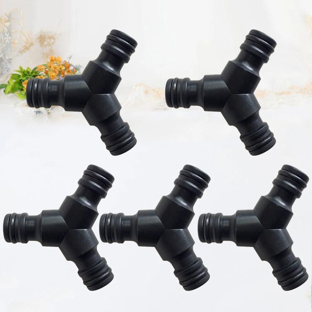 5 Pcs Water Pipe Quick Connector Garden Hose Connects Fittings Three-Way Connectors
5 Pcs Water Pipe Quick Connector Garden Hose Connects Fittings Three-Way Connectors