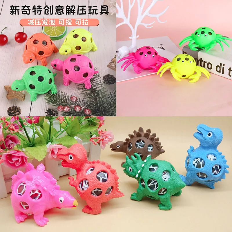 1PCS New Dinosaur Squeeze Toys For Children Vented Grape Ball Pinch Decompression Antistress Squishy Toy Relief Stress
1PCS New Dinosaur Squeeze Toys For Children Vented Grape Ball Pinch Decompression Antistress Squishy Toy Relief Stress