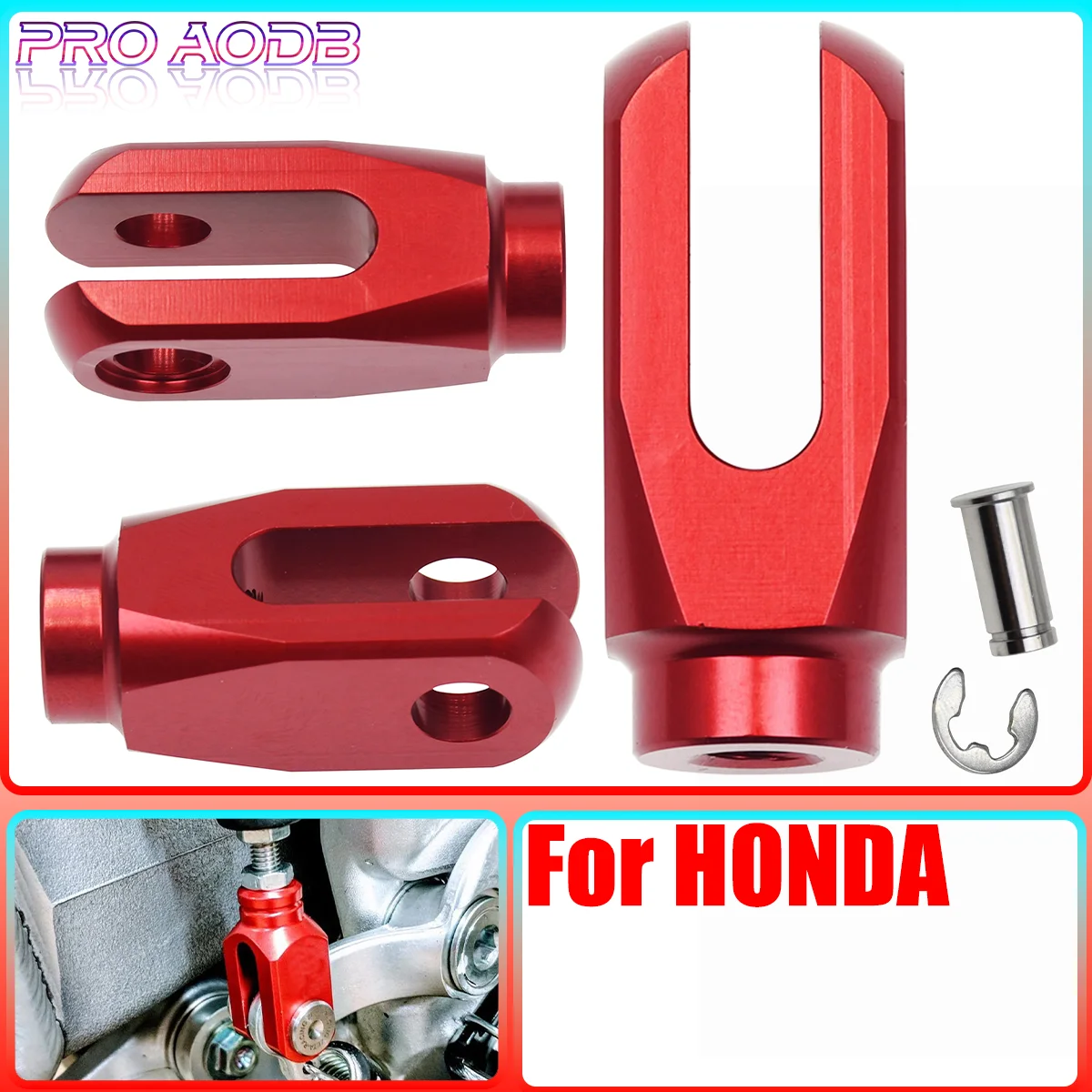 For Honda CRF RX 250R 450R CRF250R CRF250X CRF250RX CRF250F CRF450X CRF150R CR125R CR250R 2004-2022 Motorcycle Rear Brake Clevis
For Honda CRF RX 250R 450R CRF250R CRF250X CRF250RX CRF250F CRF450X CRF150R CR125R CR250R 2004-2022 Motorcycle Rear Brake Clevis