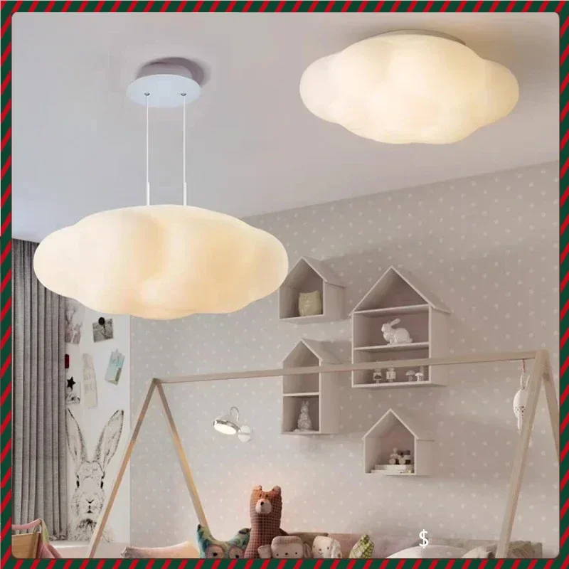 Modern White Cloud LED Ceiling Pendant Lamp for Kids Bedroom Children's Room Living Hallway - Energy Efficient Lighting Fixture
Modern White Cloud LED Ceiling Pendant Lamp for Kids Bedroom Children's Room Living Hallway - Energy Efficient Lighting Fixture