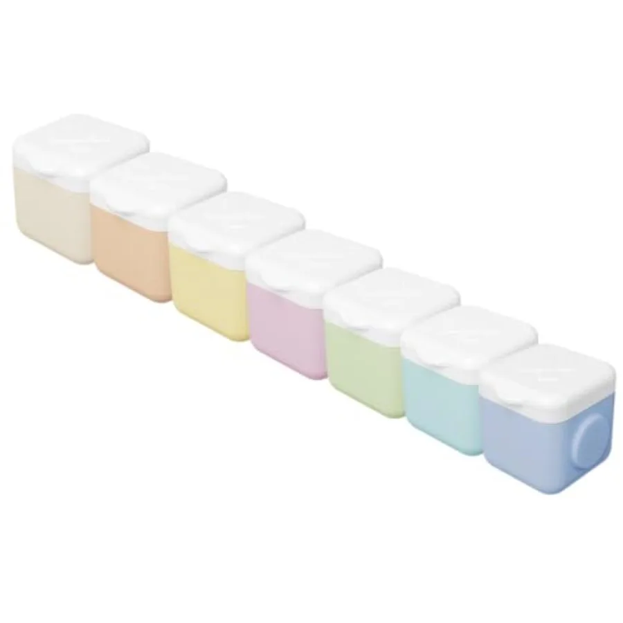Equadose Magnetic Silicone Storage Containers, Modular Supplement and Travel Organizer, Reusable Soft Silicone Vitamin Jars, Fr
Equadose Magnetic Silicone Storage Containers, Modular Supplement and Travel Organizer, Reusable Soft Silicone Vitamin Jars, Fr