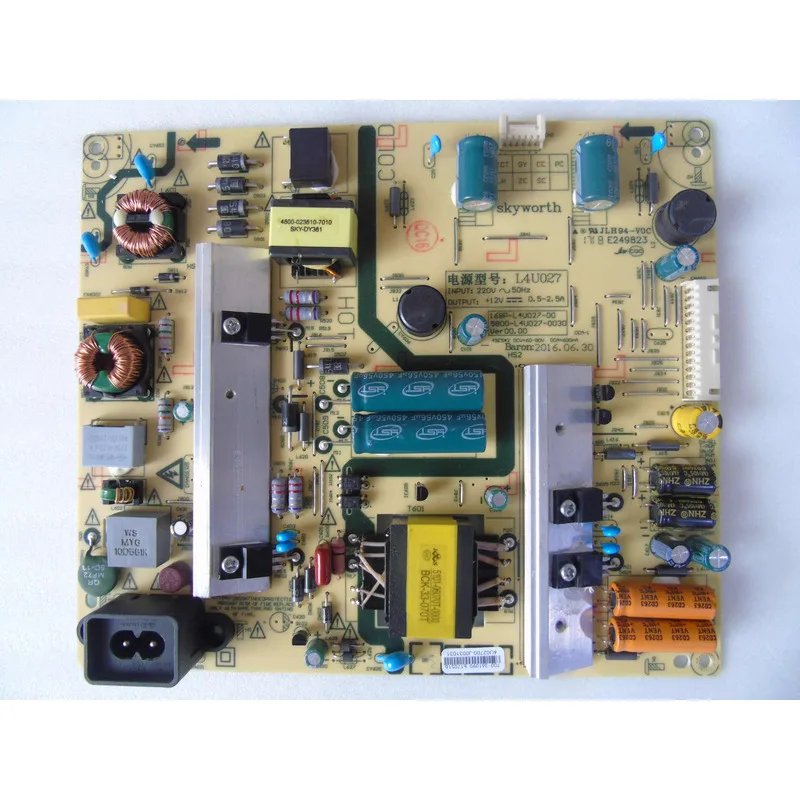 for Skyworth KX49 49E5 Power Board 5800-L4U027-0030/0020 168P-L4U027-00
for Skyworth KX49 49E5 Power Board 5800-L4U027-0030/0020 168P-L4U027-00