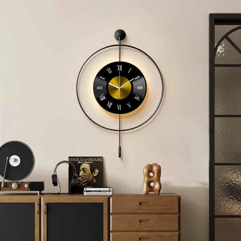 Living Room Fashionable Sway Wall Clock Creative Light Luxury Iron Art Watch Simple Modern Art High-End Silent Clock Home Decor
Living Room Fashionable Sway Wall Clock Creative Light Luxury Iron Art Watch Simple Modern Art High-End Silent Clock Home Decor
