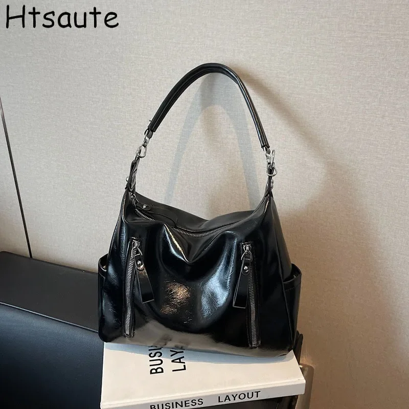 Women Vintage Handbags Brown PU Leather Tote Trendy Elegant Shoulder Bag Solid Color Handbag Women Luxury Simple Tote Bags
Women Vintage Handbags Brown PU Leather Tote Trendy Elegant Shoulder Bag Solid Color Handbag Women Luxury Simple Tote Bags