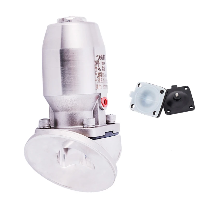 Stainless Steel Gas Control Actuated Pneumatic Sanitary Tank Bottom Valve Diaphragm Valve With Actuator
Stainless Steel Gas Control Actuated Pneumatic Sanitary Tank Bottom Valve Diaphragm Valve With Actuator
