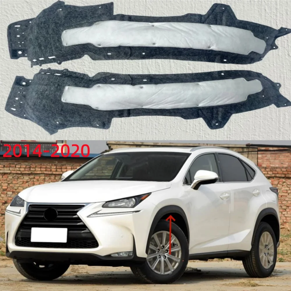 For Lexus NX front wheel liner mudguard 2014-2025
For Lexus NX front wheel liner mudguard 2014-2025