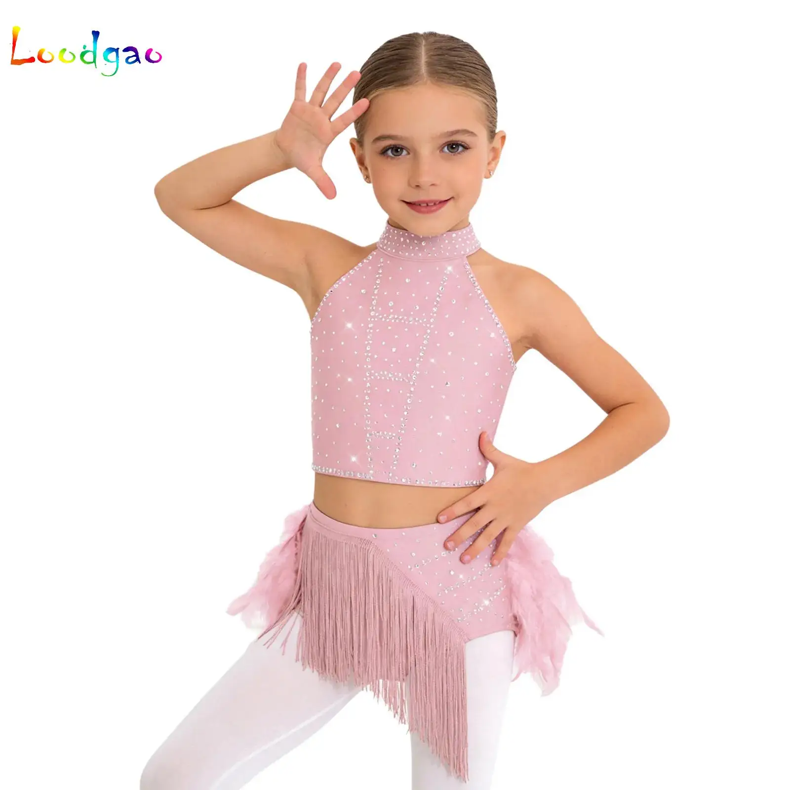 Girls Figure Skating Dancewear Set Latin Cha-cha Tango Dance Performance Costume Sparkly Crop Top And Briefs Skirts Jazz Modern
Girls Figure Skating Dancewear Set Latin Cha-cha Tango Dance Performance Costume Sparkly Crop Top And Briefs Skirts Jazz Modern