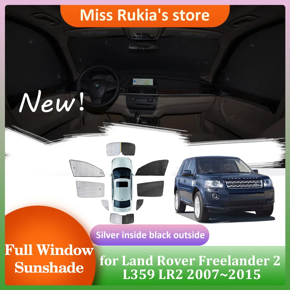 Car Sunshades for Land Rover Freelander 2 L359 LR2 2007~2015 Roof Windows Visor Windshield Pad Curtain Sunroof Cover Accessories
Car Sunshades for Land Rover Freelander 2 L359 LR2 2007~2015 Roof Windows Visor Windshield Pad Curtain Sunroof Cover Accessories