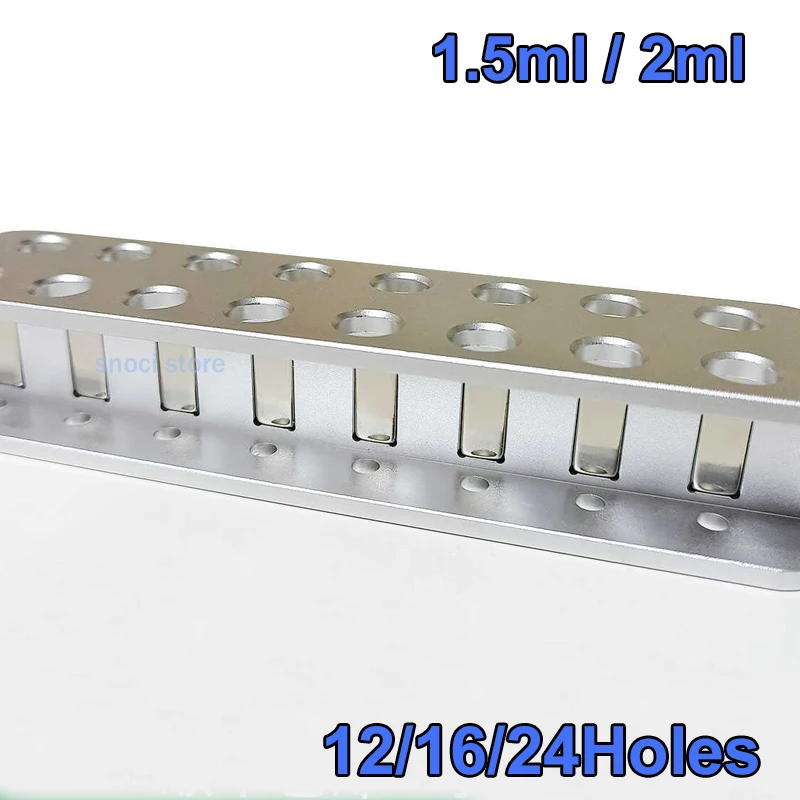 Magnetic Centrifuge Tube Stand DNA Extraction,Lab Supplies Magnetic rack for DNA purification use for 1.5ml/2ml
Magnetic Centrifuge Tube Stand DNA Extraction,Lab Supplies Magnetic rack for DNA purification use for 1.5ml/2ml