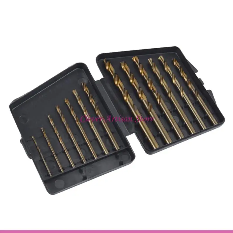 E06B Drill Bit Set for Drilling in Workshop and Construction, Alloy Drill Bits for Drilling Metal, Plastic, Aluminum
E06B Drill Bit Set for Drilling in Workshop and Construction, Alloy Drill Bits for Drilling Metal, Plastic, Aluminum