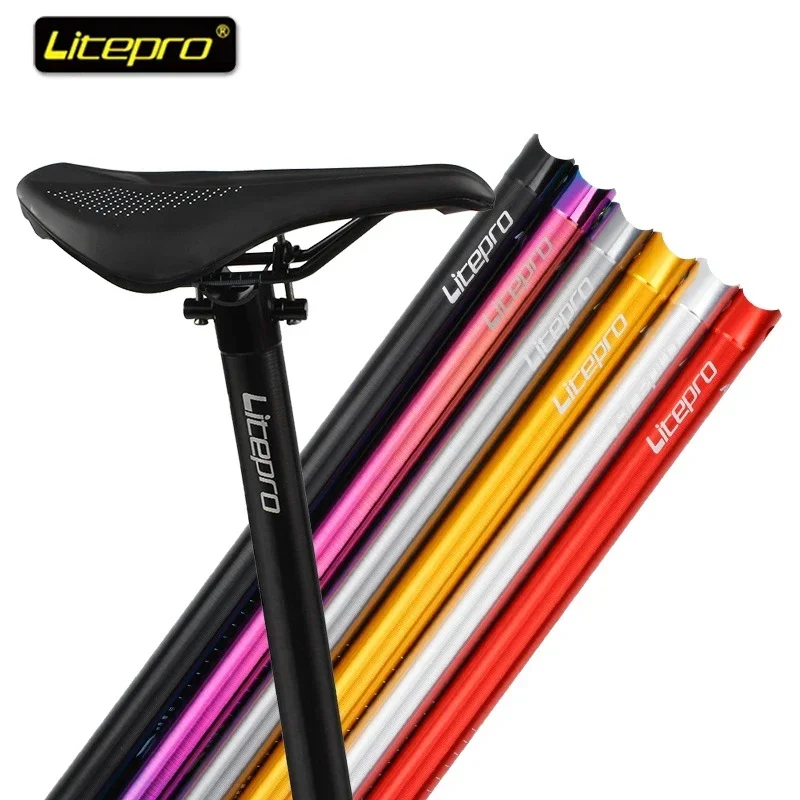 Litepro Folding Bike Seat Post 33.9*600mm Aluminum alloy Tube Super Light CNC Plum-Tube
Litepro Folding Bike Seat Post 33.9*600mm Aluminum alloy Tube Super Light CNC Plum-Tube