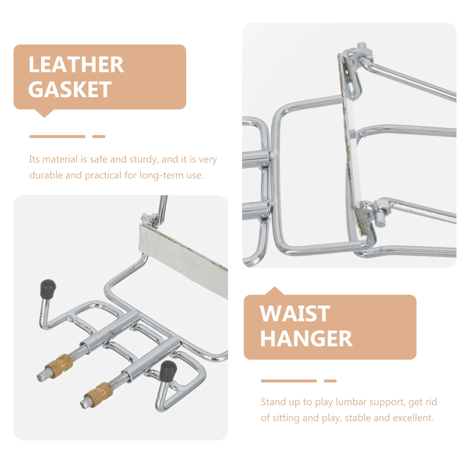 Erhu Waist Support Practical Stand Frame Accessories Silver Portable Holder
Erhu Waist Support Practical Stand Frame Accessories Silver Portable Holder