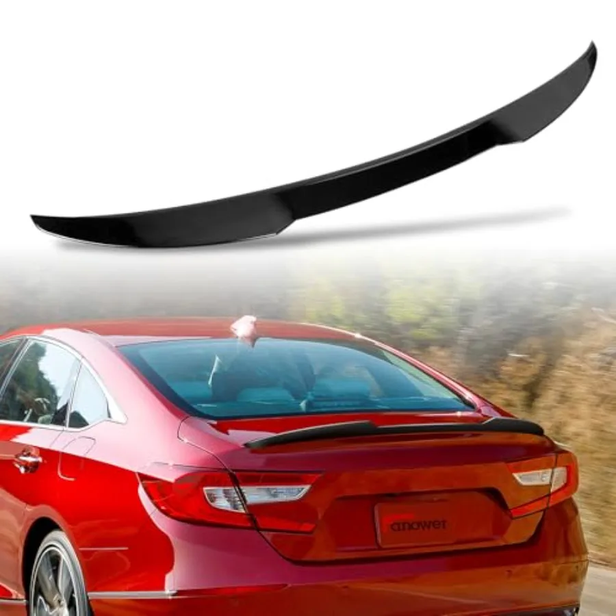Rear Spoiler Wing Compatible with 2018 2019 2020 2021 2022 for Honda for Accord Sedan EX-L/LX/Sport Plus/Sport/Touring 2018-202
Rear Spoiler Wing Compatible with 2018 2019 2020 2021 2022 for Honda for Accord Sedan EX-L/LX/Sport Plus/Sport/Touring 2018-202