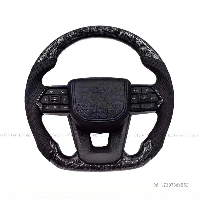 Спортивный руль из карбона и кожи для Toyota Corolla, Hilux, Fortuner, LC250, 300, Land Cruiser GR – Модернизация для вторичного рынка
Спортивный руль из карбона и кожи для Toyota Corolla, Hilux, Fortuner, LC250, 300, Land Cruiser GR – Модернизация для вторичного рынка