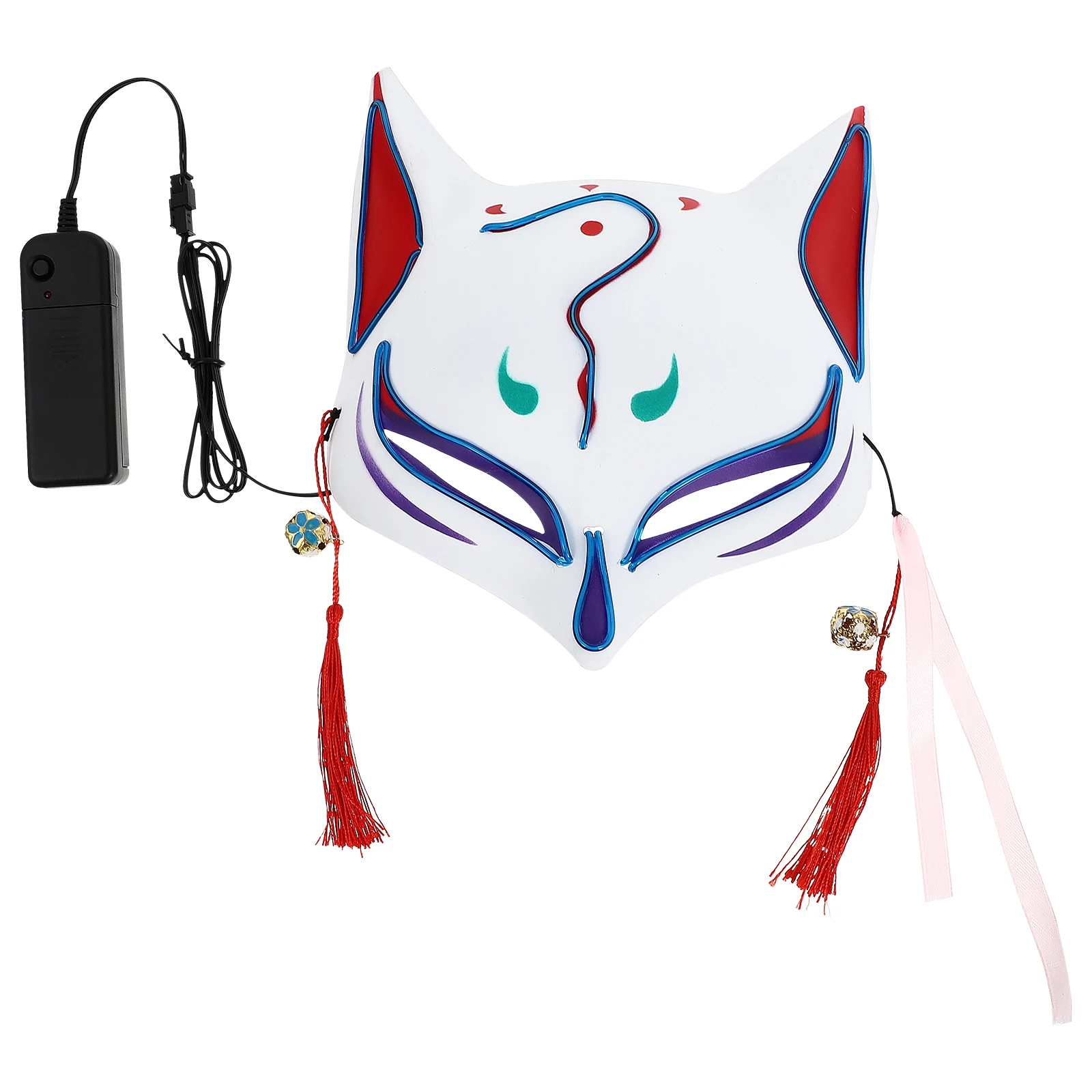 Fox Mask Halloween Luminous with Lights Masquerade Prop Clothing Party Favor Plastic Funny Child Decorative
Fox Mask Halloween Luminous with Lights Masquerade Prop Clothing Party Favor Plastic Funny Child Decorative