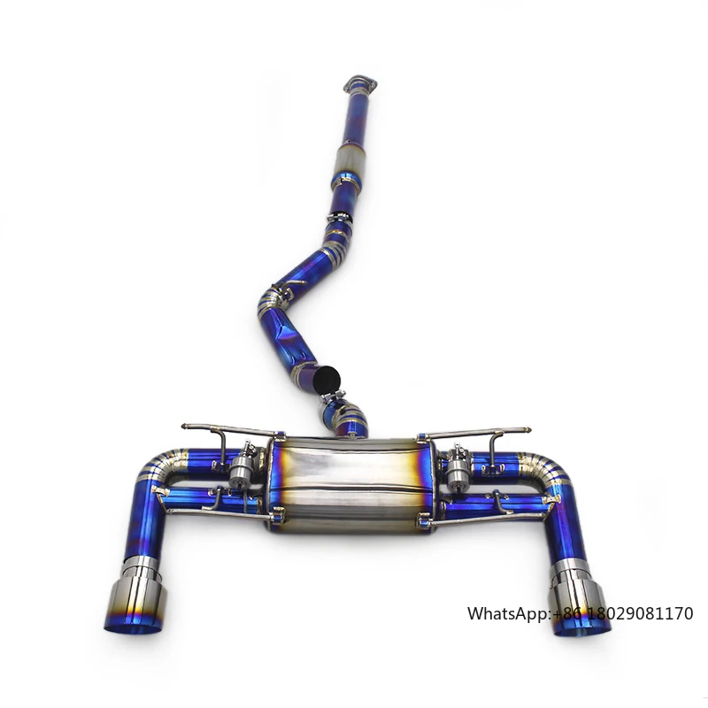 Catback выхлопная система для Subaru BRZ 2.0L 2013-2019 титановый глушитель выхлопной трубы автомобиля выхлопная система
Catback выхлопная система для Subaru BRZ 2.0L 2013-2019 титановый глушитель выхлопной трубы автомобиля выхлопная система