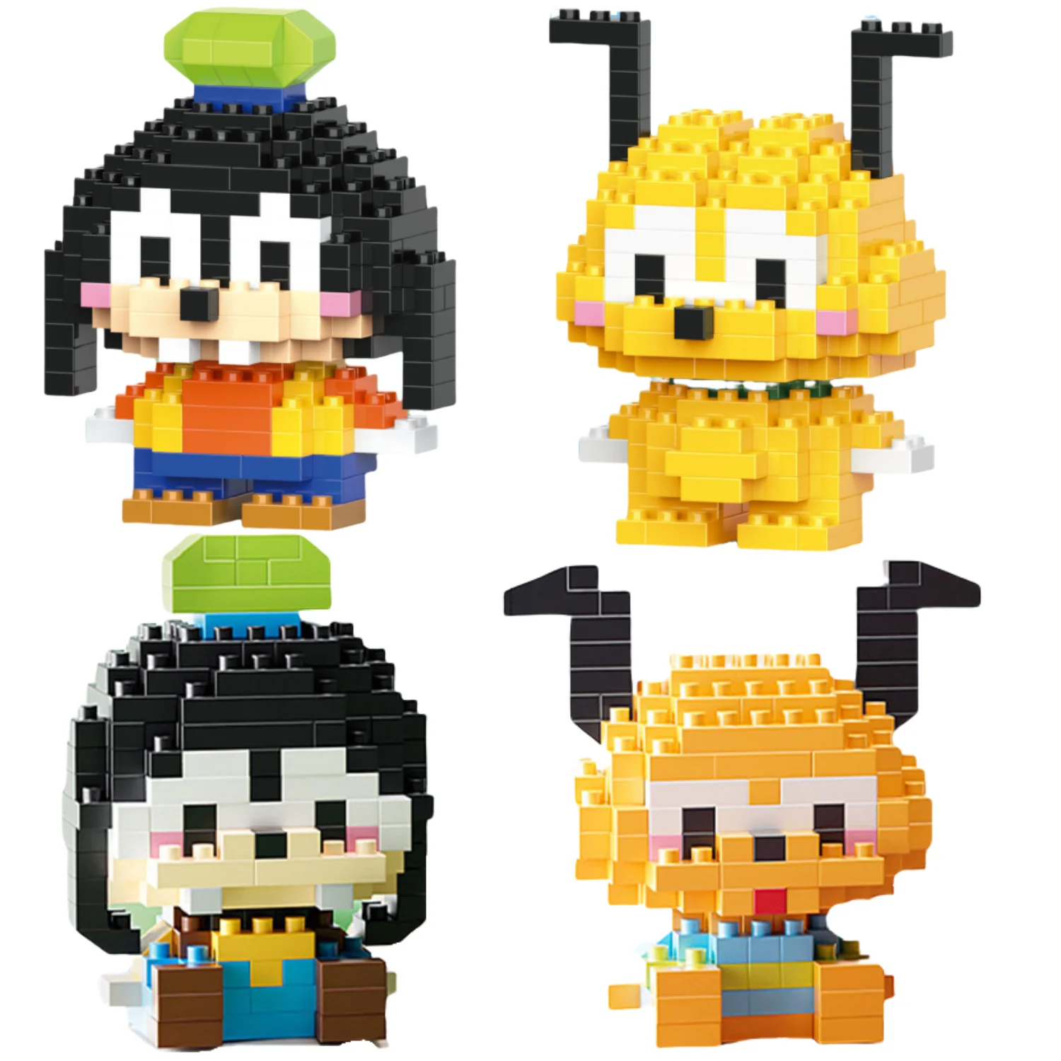 Disney 6cm Pluto high building blocks Stitch Kawaii mini desktop ornaments youth toys room decoration anime cartoon Halloween
Disney 6cm Pluto high building blocks Stitch Kawaii mini desktop ornaments youth toys room decoration anime cartoon Halloween
