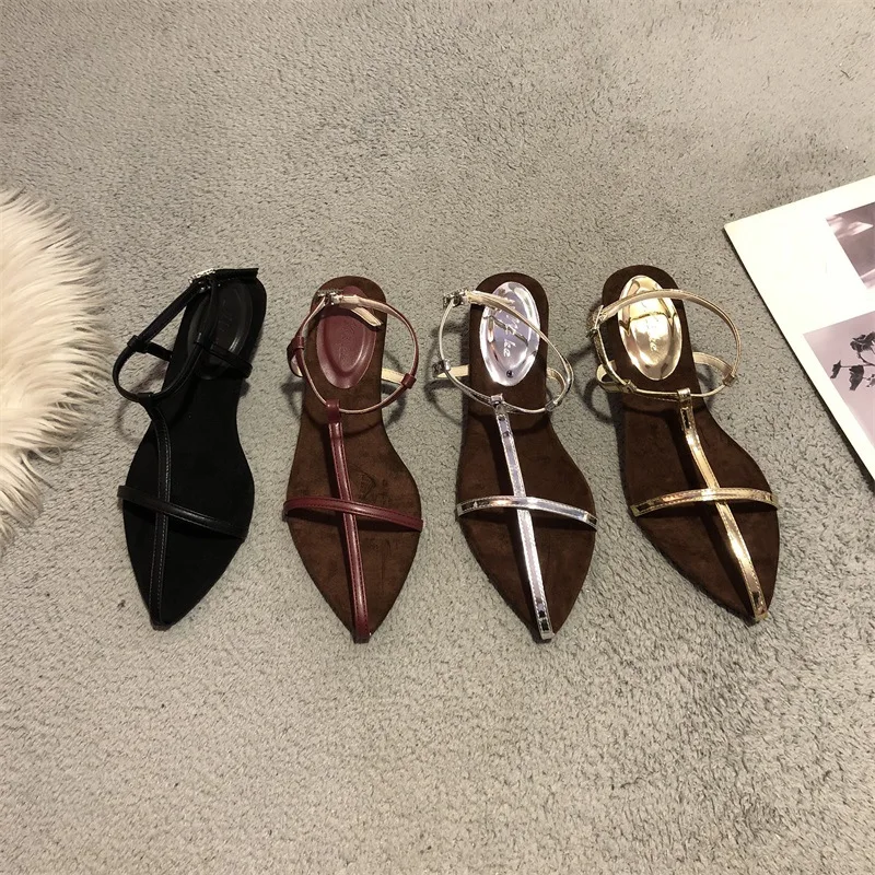 Low Sandals Woman Leather Low-heeled Hoof Heels Rubber PU Rome Slides Fabric Low Sandals Woman Leather Low-heeled Fabric Rome Ho
Low Sandals Woman Leather Low-heeled Hoof Heels Rubber PU Rome Slides Fabric Low Sandals Woman Leather Low-heeled Fabric Rome Ho