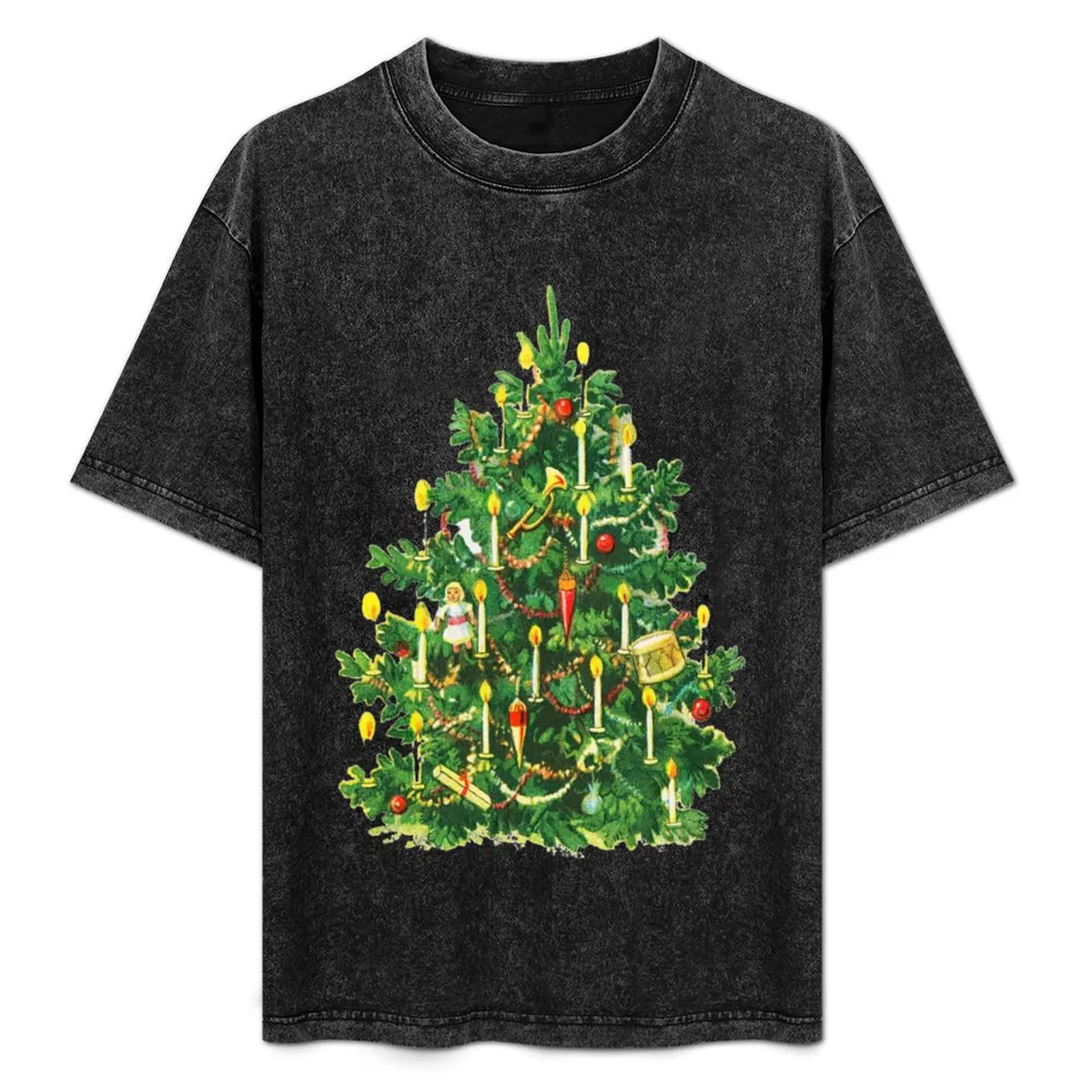 Christmas Tree Greetings (1921) Vintage Antique Decorated Xmas Tree T-Shirt
Christmas Tree Greetings (1921) Vintage Antique Decorated Xmas Tree T-Shirt