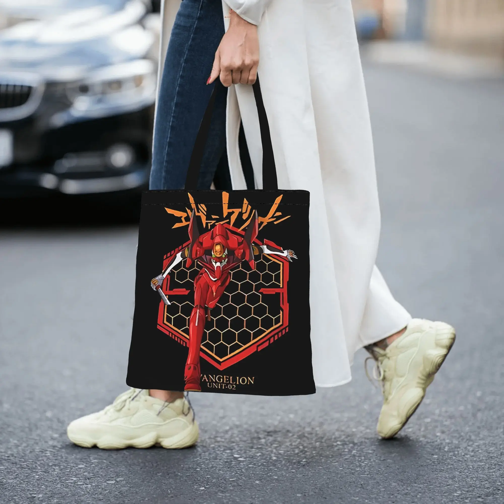 Bags for woman 2026 Daily commute Large Capacity Evangelion Unit 02 EVA Canvas Tote Bag Foldable Chic Pattern Gifts
Bags for woman 2026 Daily commute Large Capacity Evangelion Unit 02 EVA Canvas Tote Bag Foldable Chic Pattern Gifts